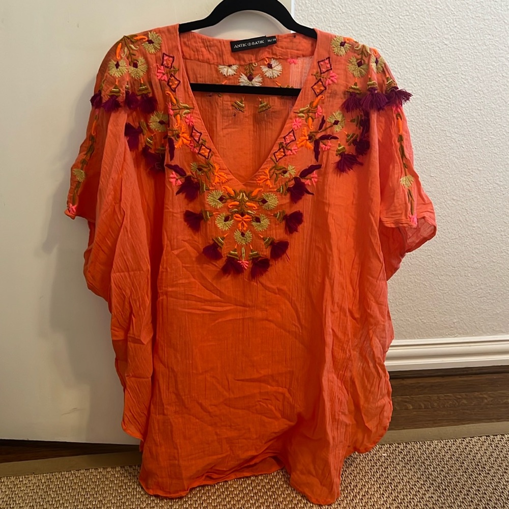 Antik Batik Embroidered Blouse